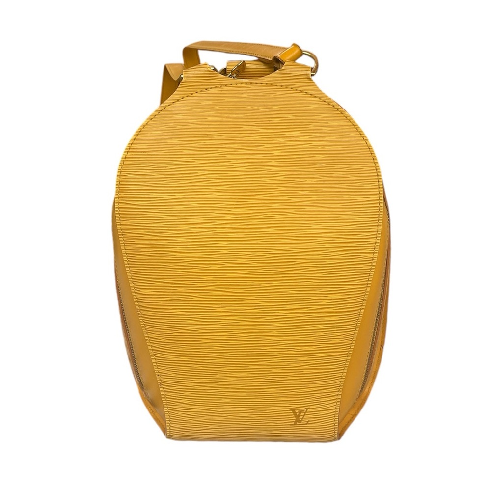 LOUIS VUITTON EPI MABILLON Backpack Tassil in Yellow